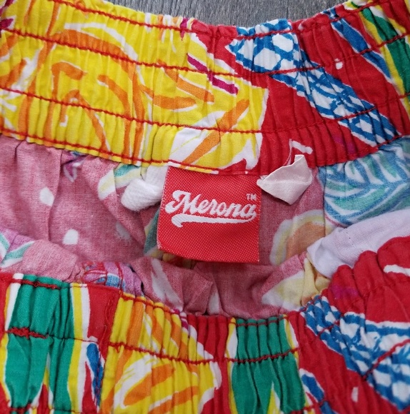 Vintage bold bright retro shorts - small/medium - Picture 2 of 5